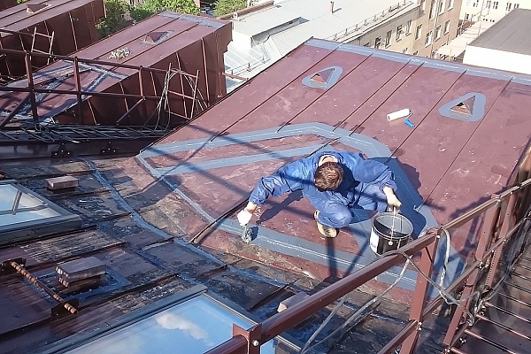 Гидроизоляция фальцевой кровли